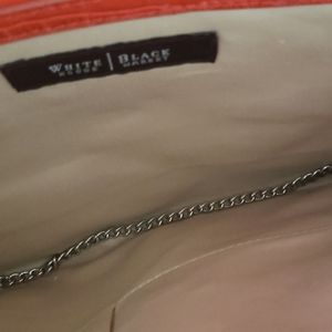 Croco purse. Super cute. Roomy, no stains.